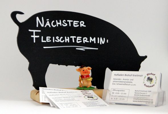 Bio-Schweinefleisch Verkauf Biohof Kreitmair
